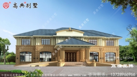 超大面积豪华二层欧式别墅住宅