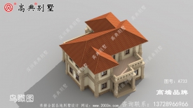 两层欧式别墅，布局大方实用，很有气派在村里。