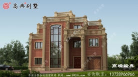 实用的农村别墅，布局合理，结构简单。