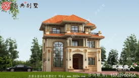 农村三层小别墅农村自建房图纸大全