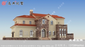 超大面积户型住宅欧式豪华乡村别墅