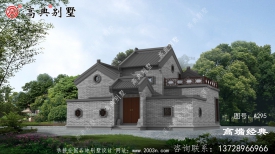 中式农村小别墅，经典大气，居住舒适