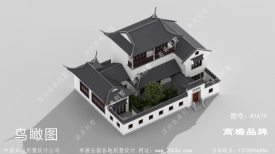 独特韵味的农村新中式风格院子别墅