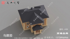 这款农村小别墅，外观时尚，布局实用，建一栋很合适。