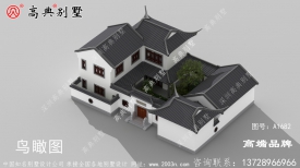 素雅的两层农村别墅，中式风格，使建筑的淡雅美得以升华。