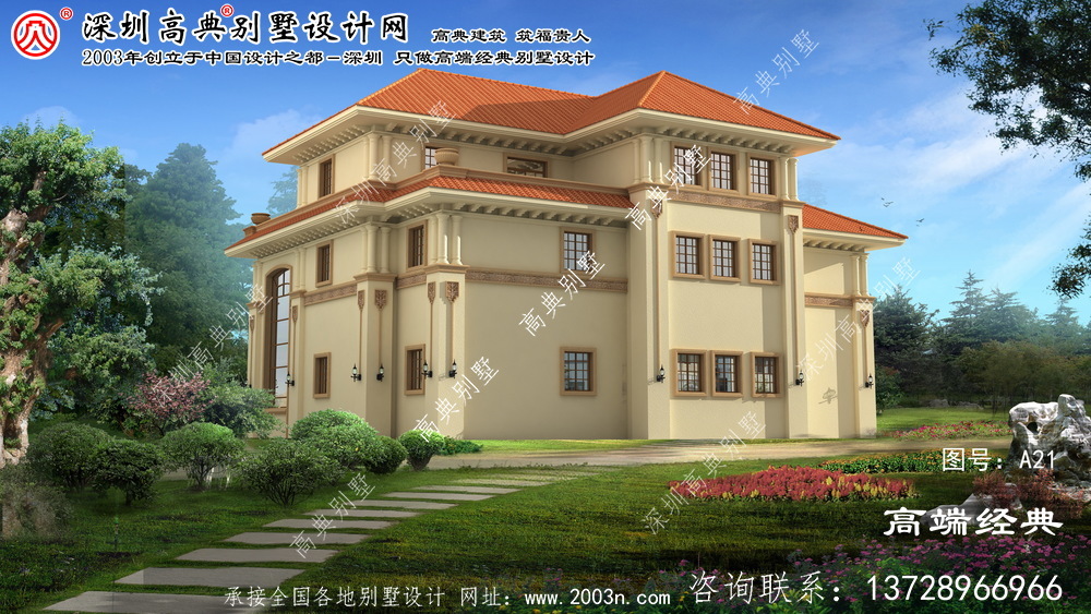 铜山县欧式风格豪华大气别墅外观图片