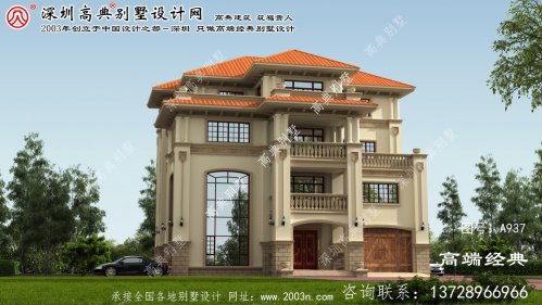 龙南县私人别墅外观设计图