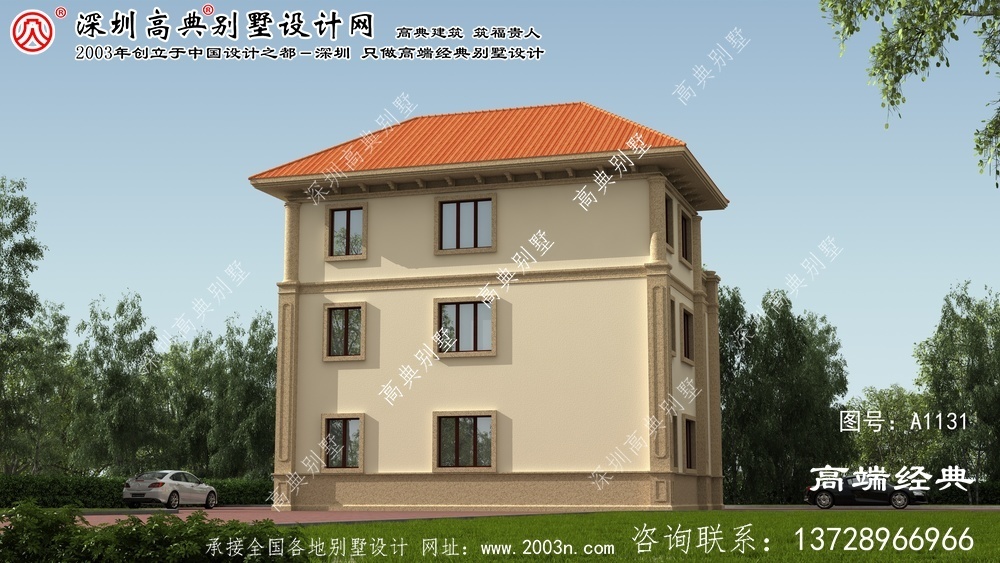 汶上县全套别墅设计图	