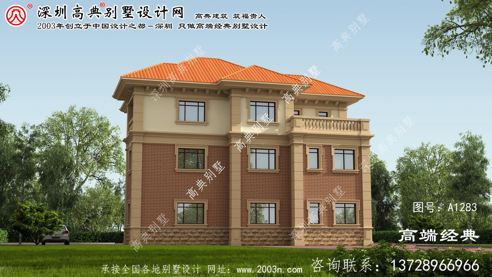 迁安市小别墅设计图纸