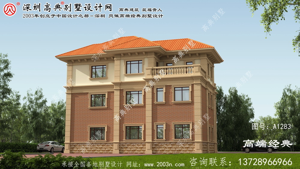 迁安市小别墅设计图纸