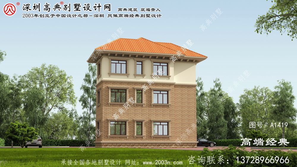 河源市别墅设计外观效果图