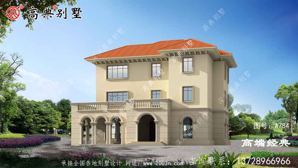 三层小型别墅设计图