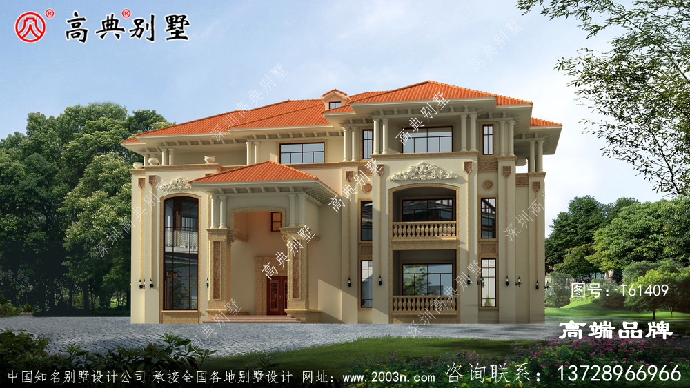 新农村自建房设计效果图	