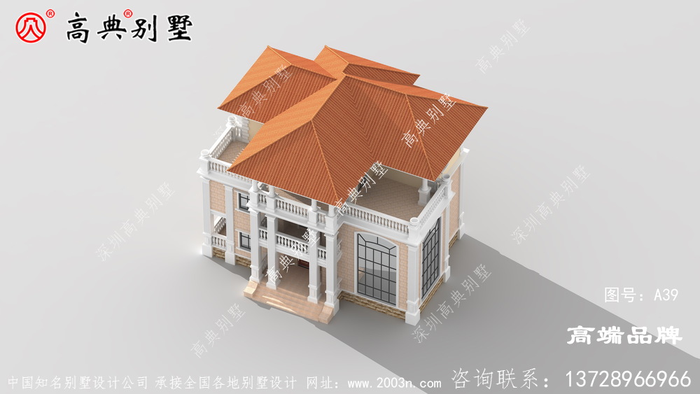 农村住宅楼设计图造型已简约为主。