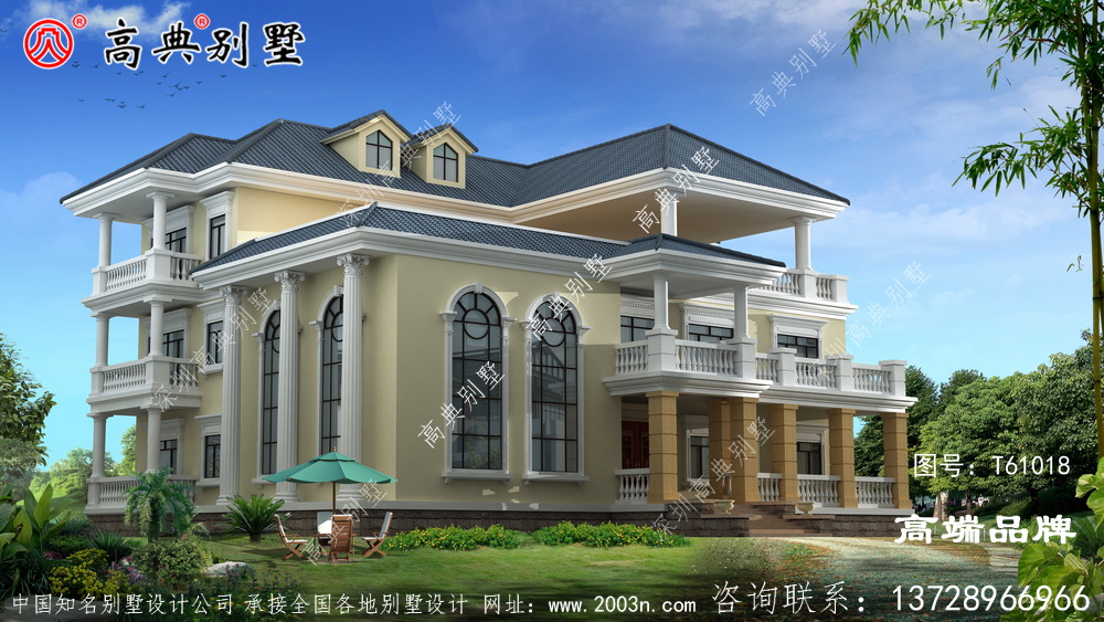 三层别墅效果图更为舒适的居住体验。