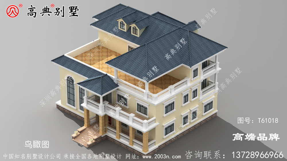 三层别墅效果图更为舒适的居住体验。