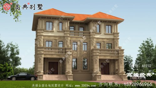云浮市农村三层自建房图，不用借钱都能盖，建好后羡慕倒一大片