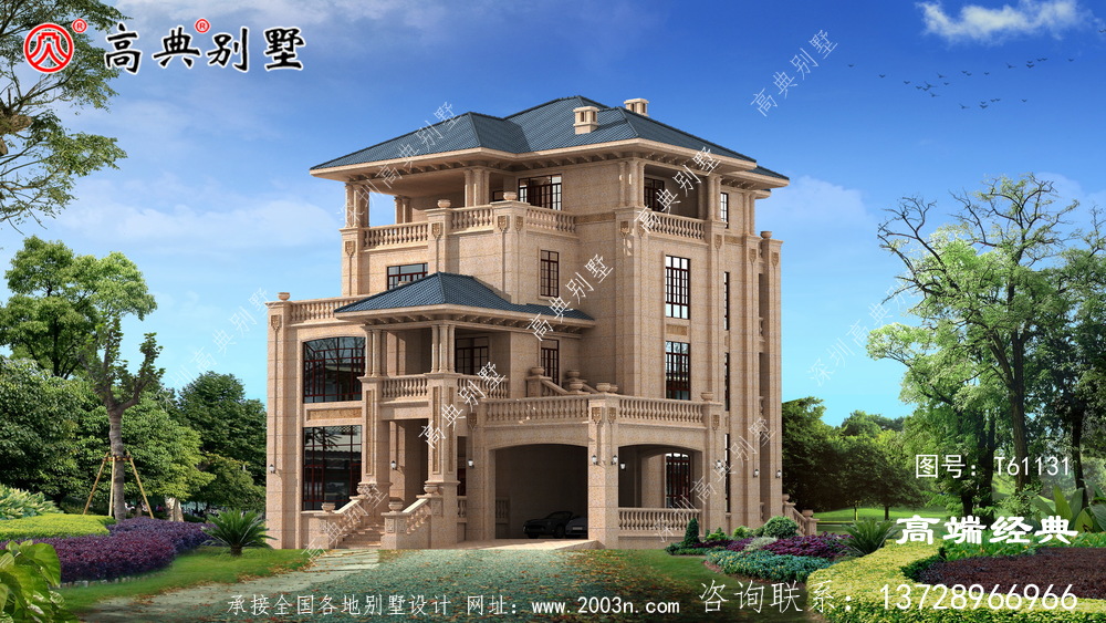 农村房屋的设计图彰显户主非凡品味