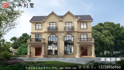 老家建一栋双拼别墅，邻居都羡慕