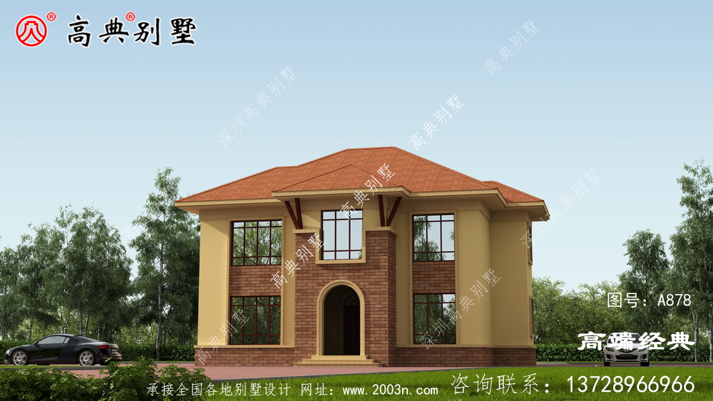飘窗设计增加了建筑的通透感