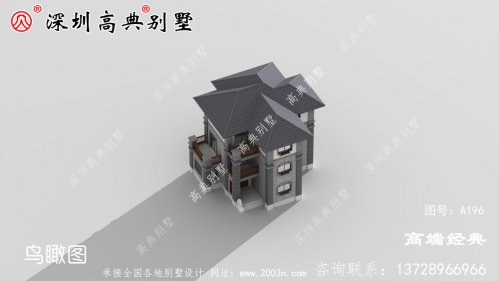 农村三层35万自建房图，不用借钱都能盖，建好后羡慕倒一大片人