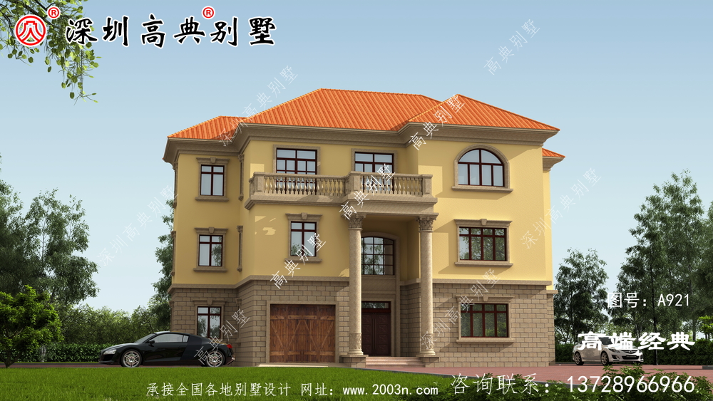 三层自建房设计图，精致美观，布局实用