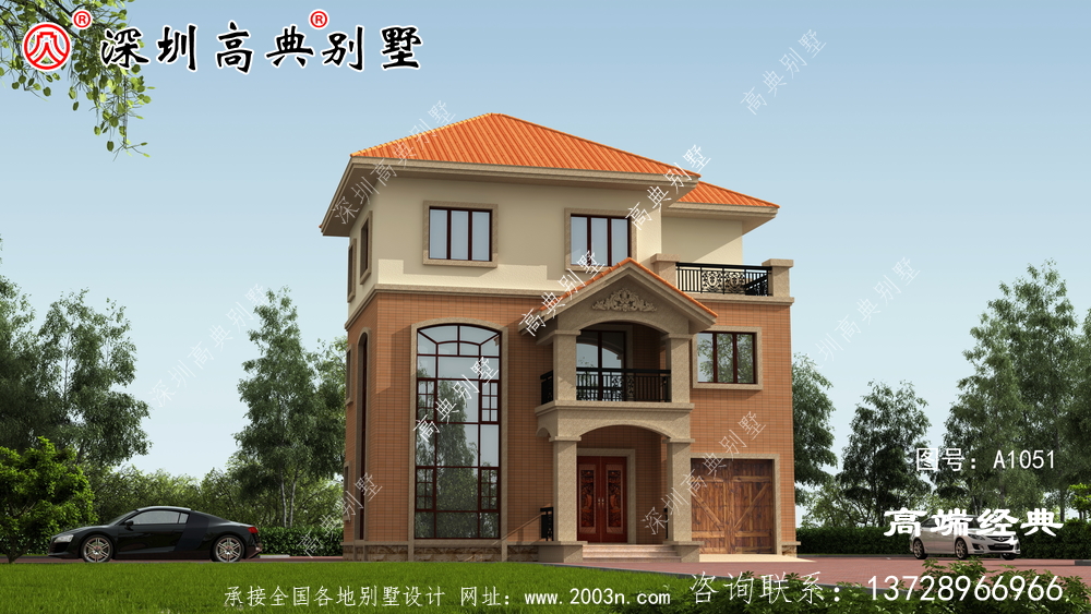 2020年全新设计的农村别墅图，建房的有福了