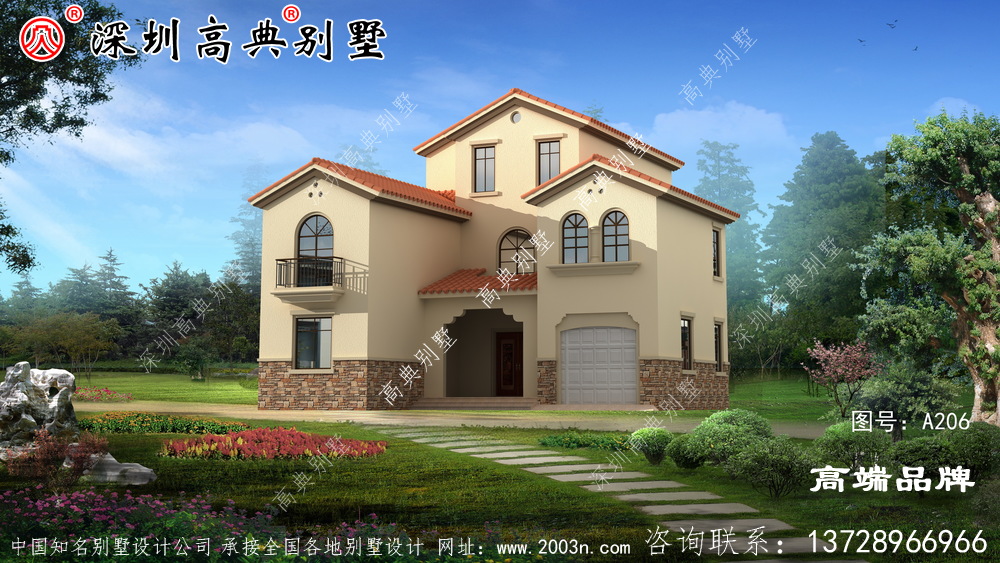 农村自建房设计图，不用千挑万选，符合你的心意