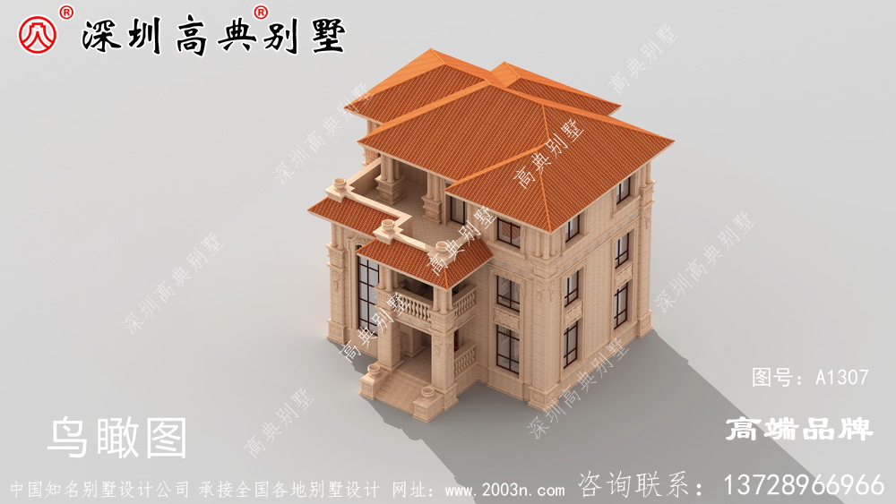 别墅设计图，结构简单大气，采光通透，舒适清爽