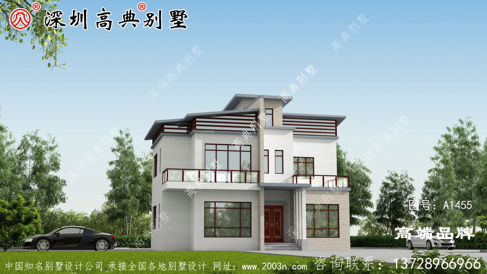 三层别墅设计图，经济实用户型精美
