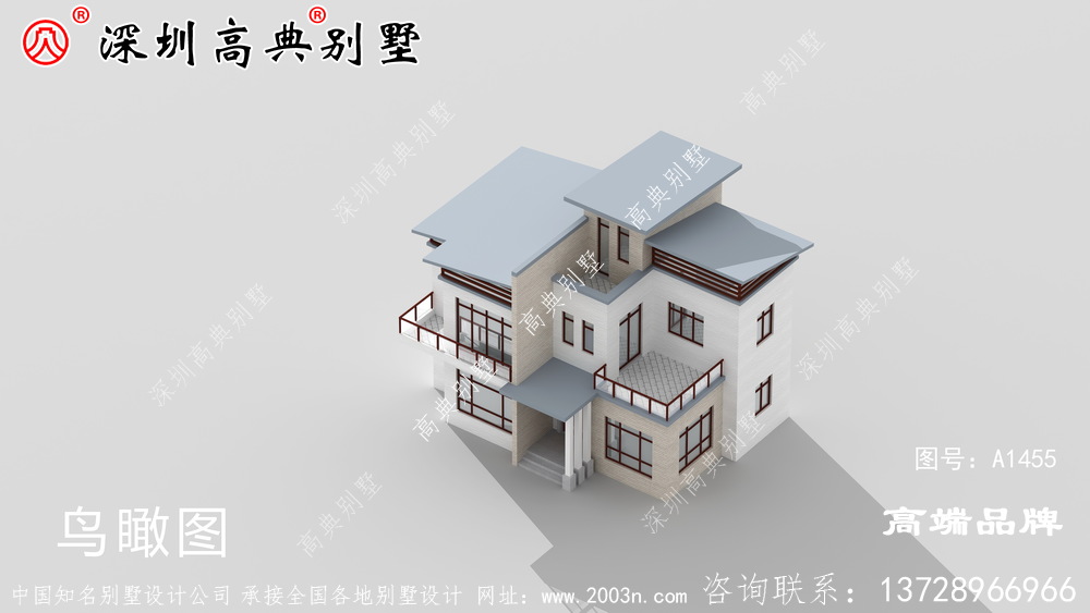 三层别墅设计图，经济实用户型精美