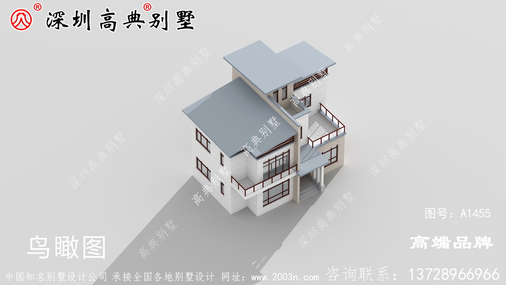 三层别墅设计图，经济实用户型精美