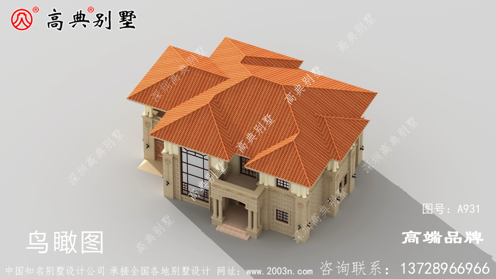 复式独特的设计在乡村别墅中更显高档