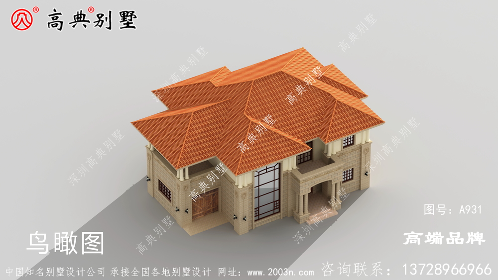 复式独特的设计在乡村别墅中更显高档