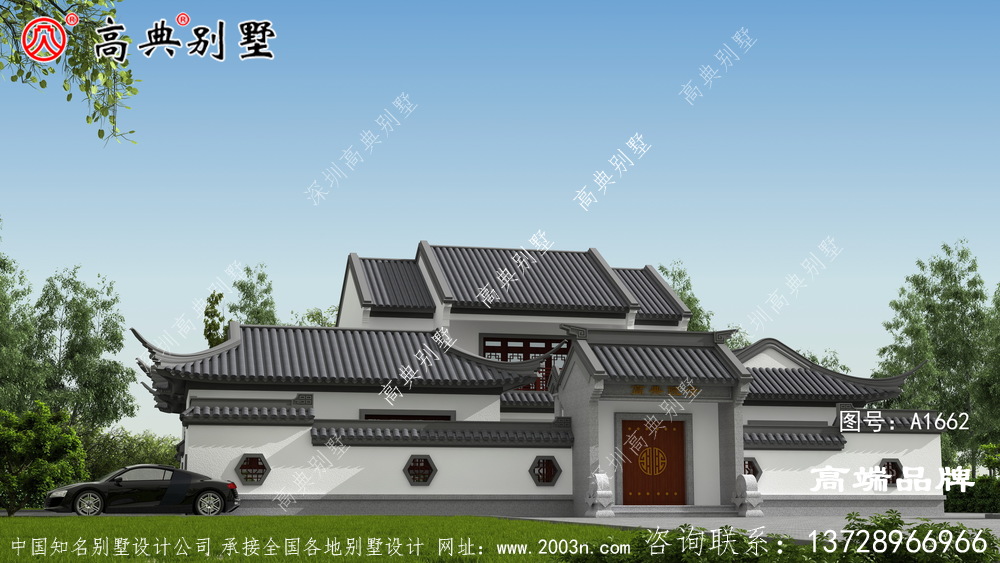 农村的生活质量得到了提高,住宅也变成了一栋栋的别墅