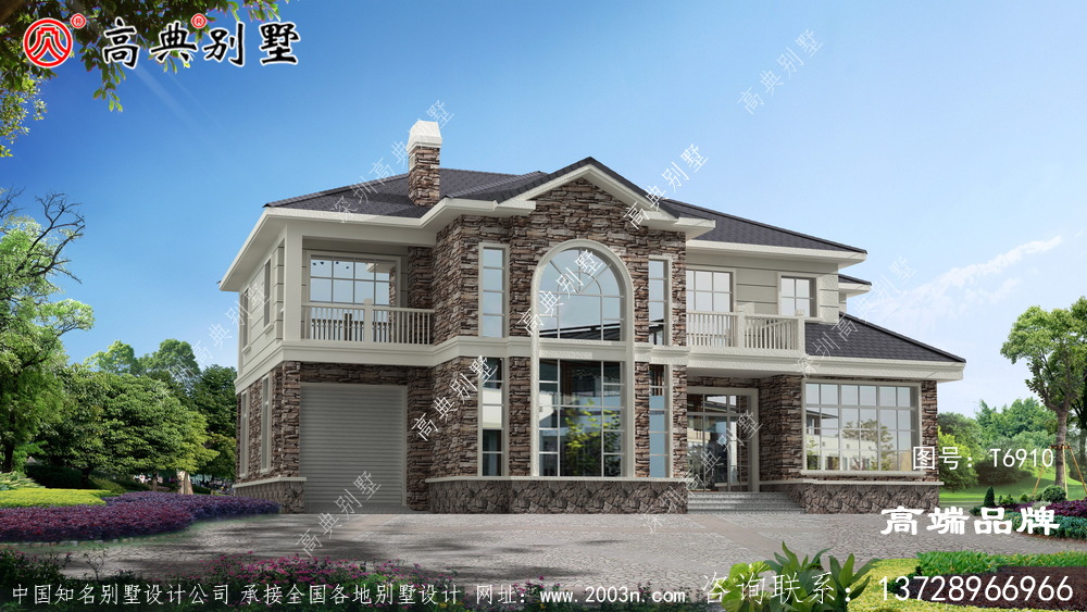功能分区明确风水布局合理,堪称完美的农村住宅