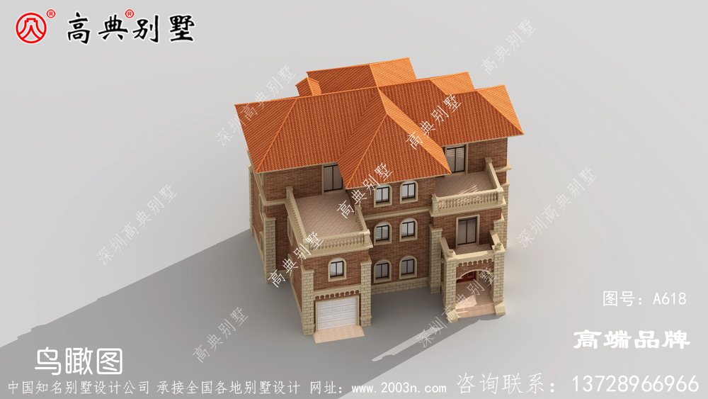年轻人喜欢住漂亮的房子,在农村建别墅也是一样
