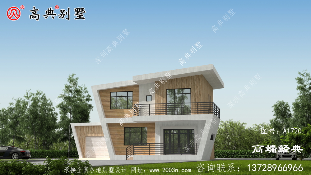 简约两层户型,满足你的居住所有要求